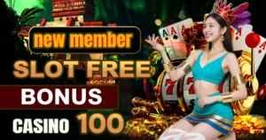 slot free 100 new member