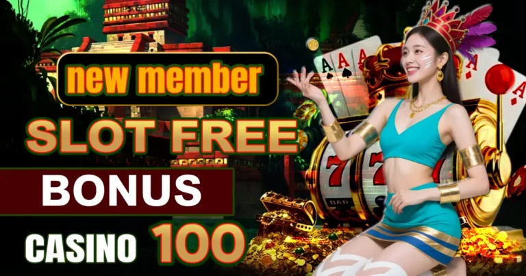 slot free 100 new member