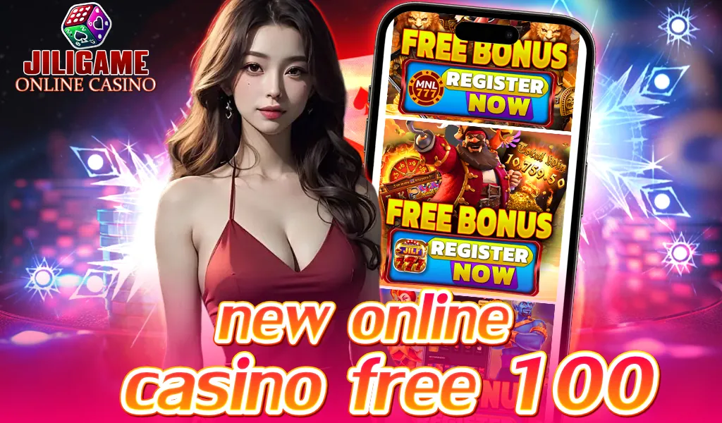 new online casino free 100