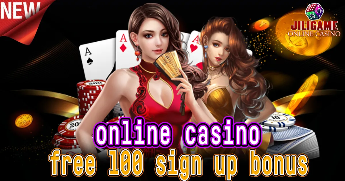 online casino free 100 sign up bonus