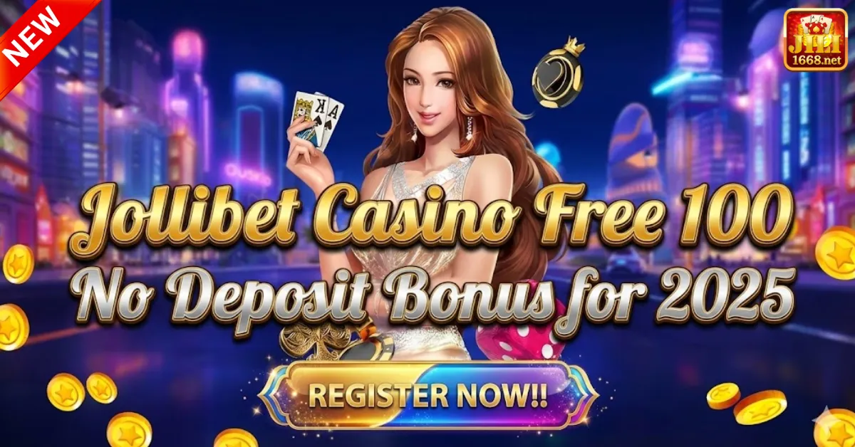 jollibet casino free 100 no deposit bonus
